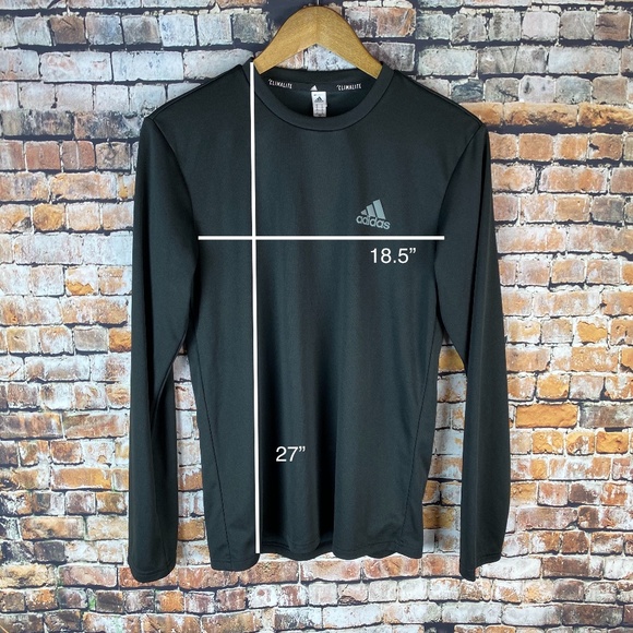 Adidas Long Sleeve Climalite Tee - Picture 4 of 4